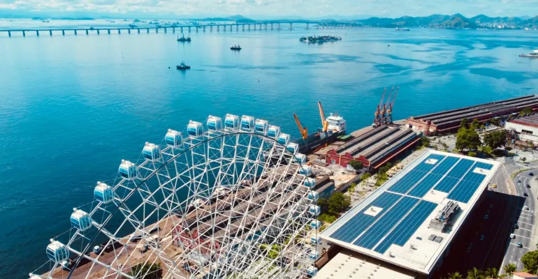 Yup Star: a roda-gigante que mudou a perspectiva do Porto do Rio