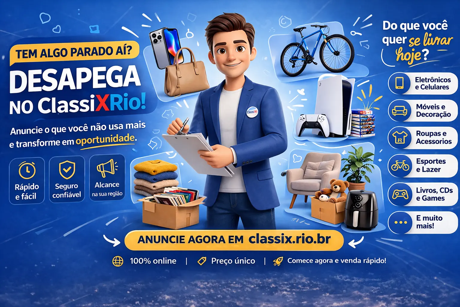 Tem algo parado? DESAPEGUE. - Foto 1