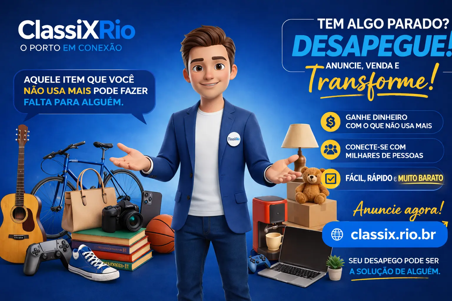 Tem algo parado? DESAPEGUE. - Foto 2