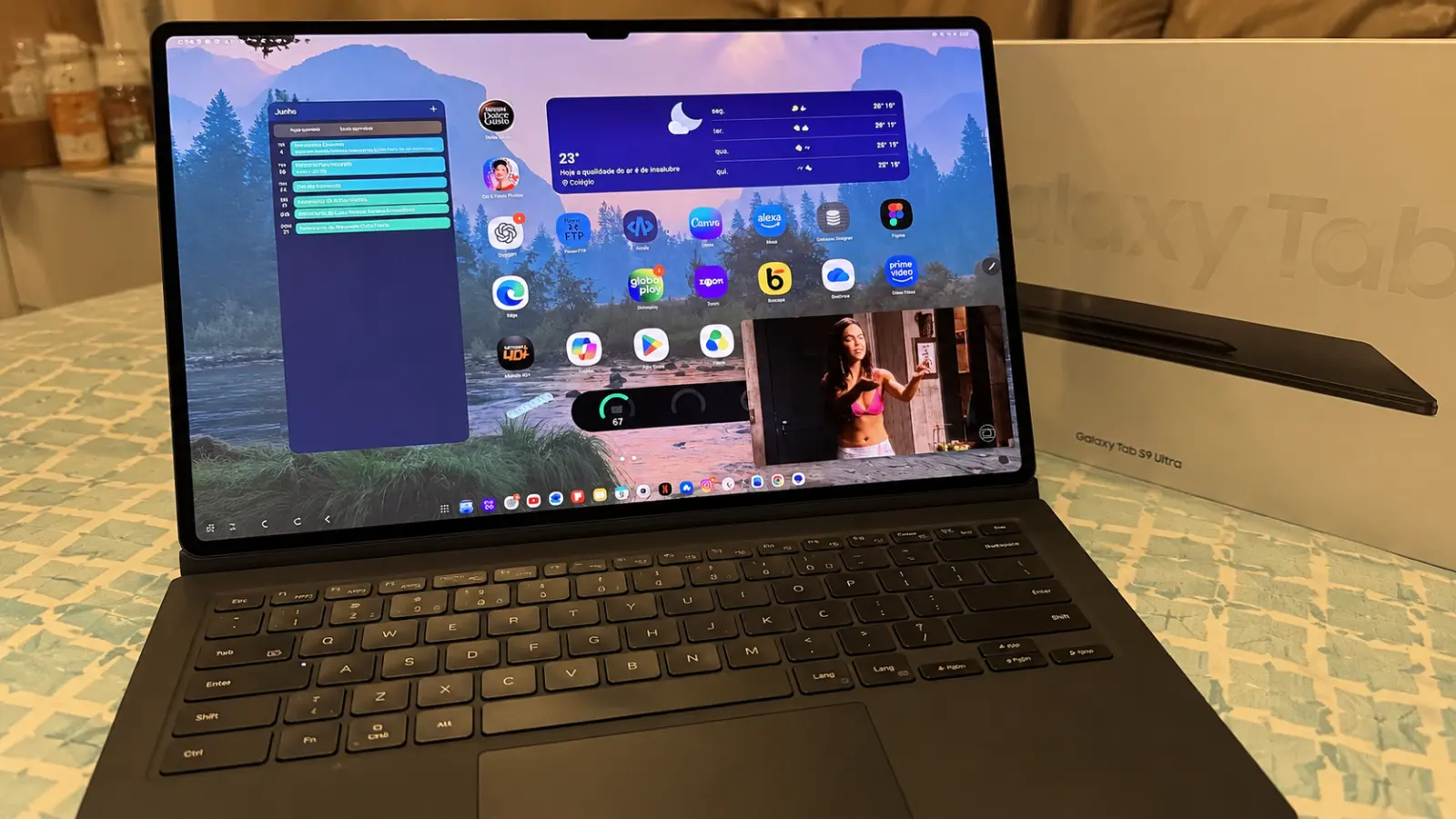 Samsung Galaxy Tab S9 Ultra 512GB + 12GB RAM + Teclado Original Samsung + SPen - Foto 2