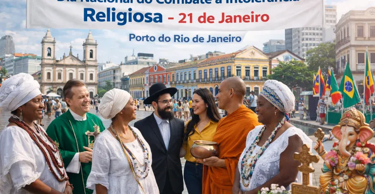 Dia nacional do combate à Intolerância Religiosa: Porto do Rio celebra diversidade e respeito