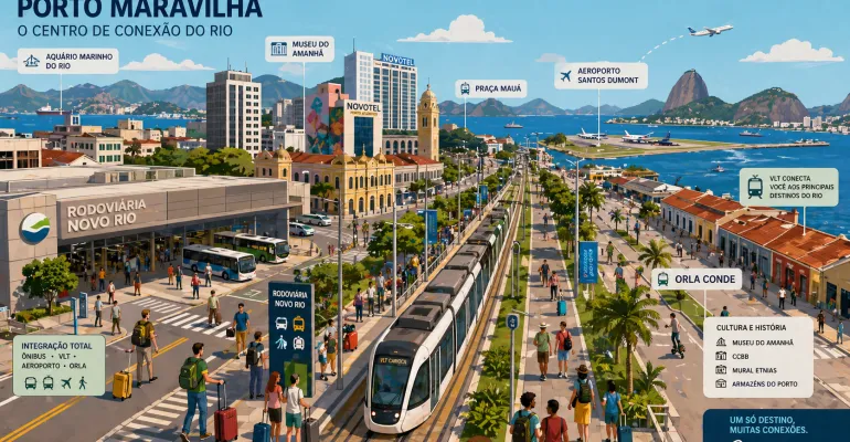 Por que o Porto Maravilha virou o novo centro de conexão do Rio (e o que isso significa)