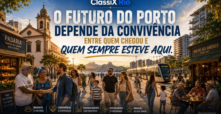 A convivência entre antigos e novos moradores do Porto Maravilha: o futuro da região depende dessa integração