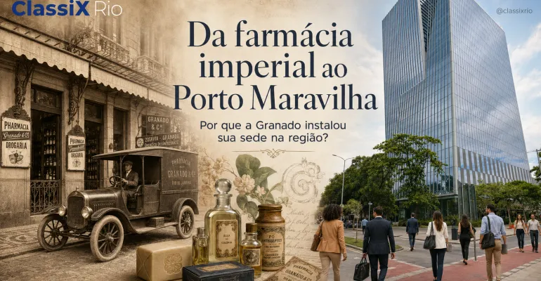 Da farmácia imperial ao Porto Maravilha: por que a Granado instalou sua sede corporativa na região