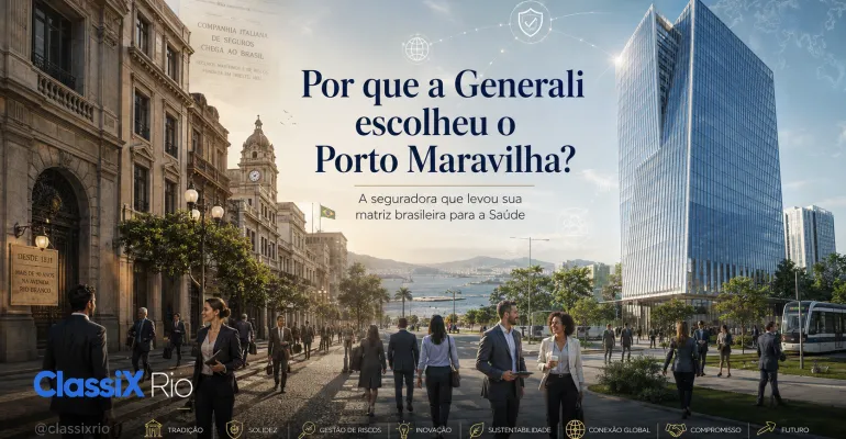 Por que a seguradora italiana Generali levou sua matriz brasileira para o Porto Maravilha?