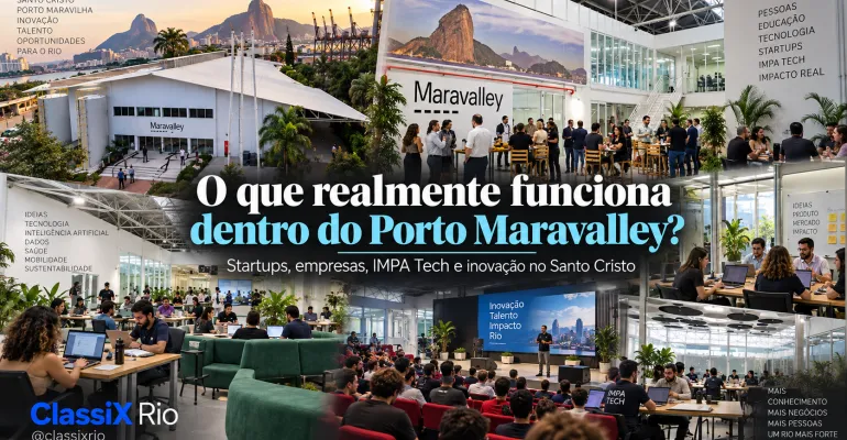 O que realmente funciona dentro do Porto Maravalley, no coração do Porto Maravilha?