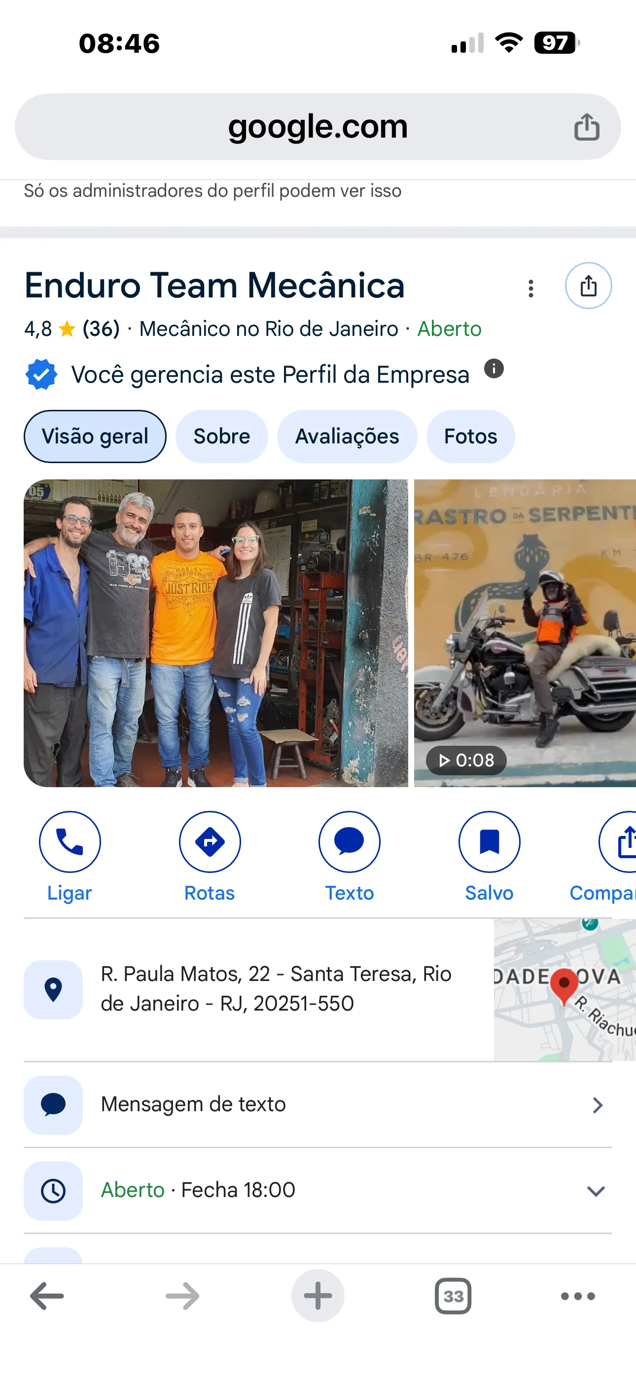 Capa da loja Enduro Team Felipe motos