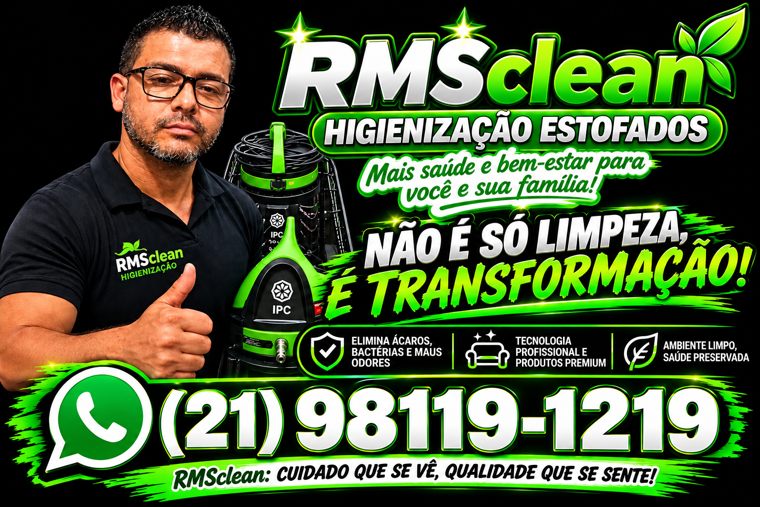Capa da loja RMSclean Higienização