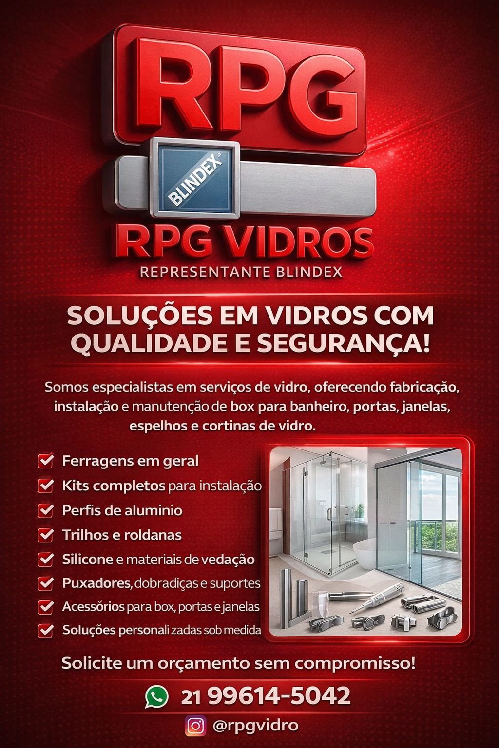 Logo de RPG VIDRO