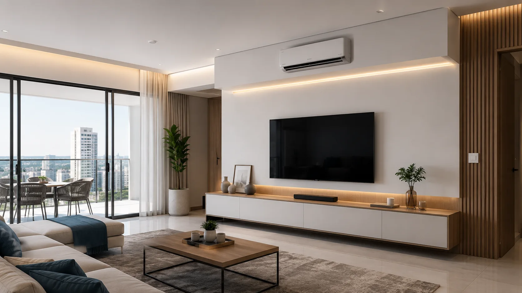 Foto do produto Painel para Ar-Condicionado em Drywall