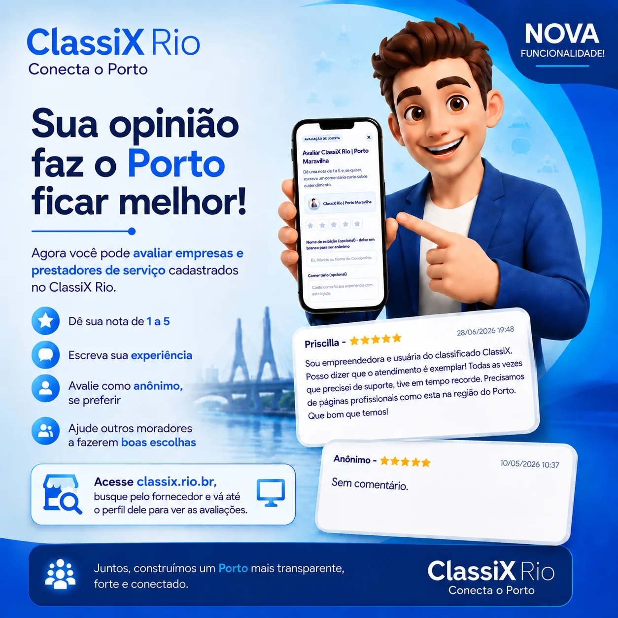Avaliações